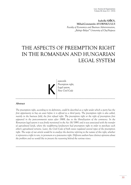 Volume III, Law, Society & Organisations