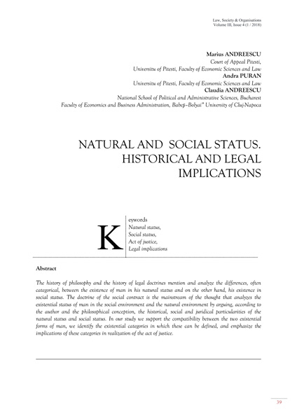 Volume III, Law, Society & Organisations