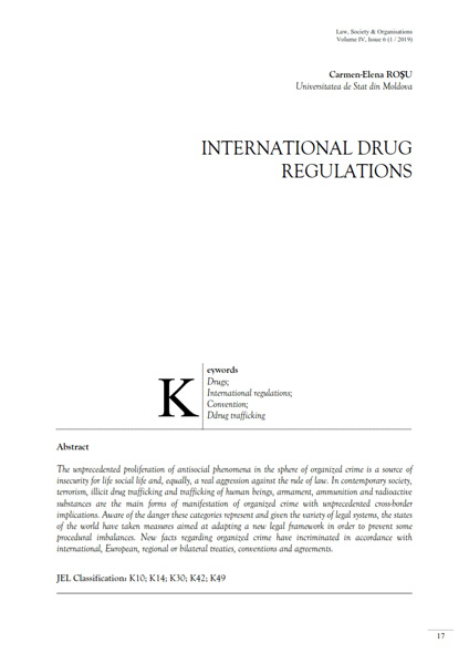 Volume IV, Law, Society & Organisations